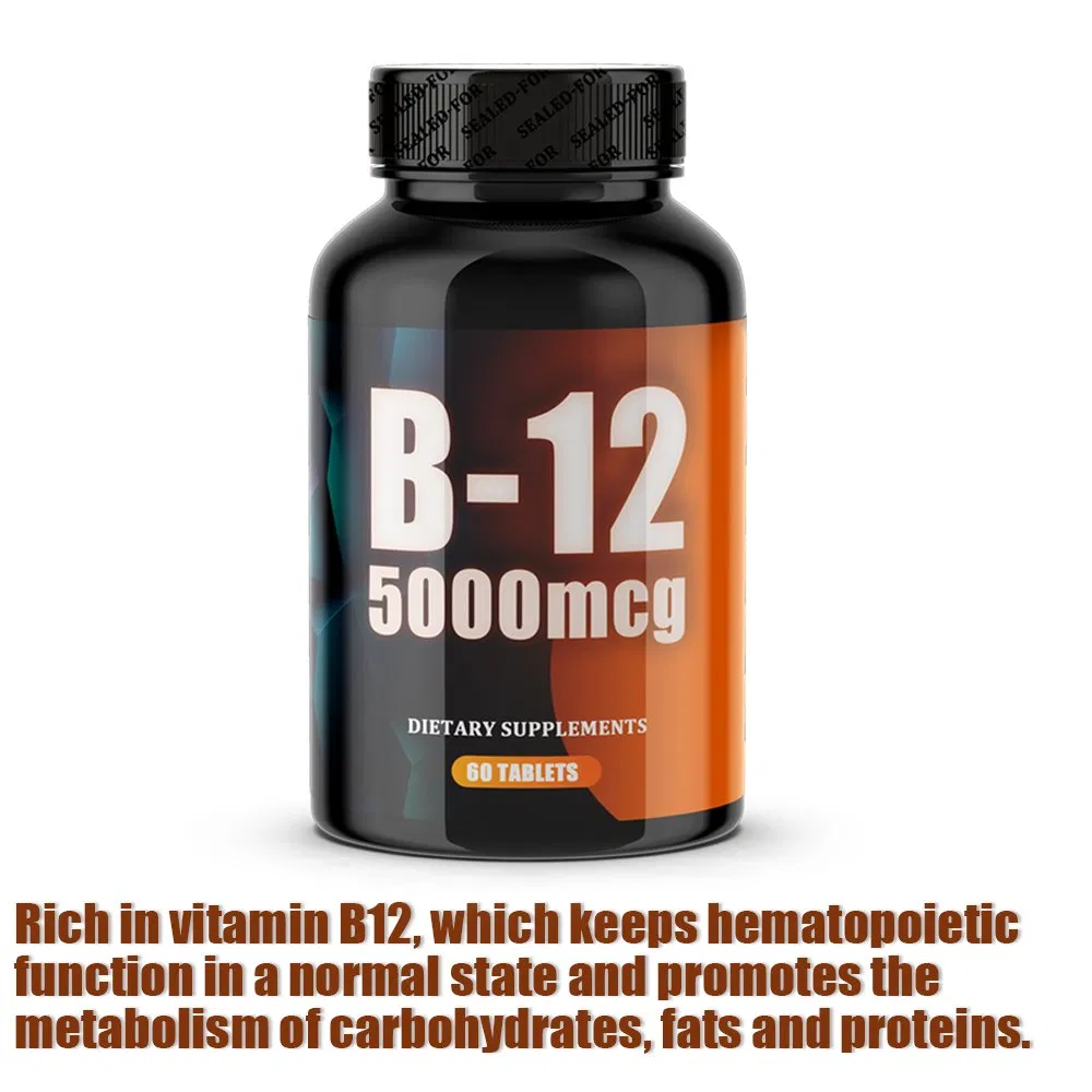 Vitamin B12 5000mg Tablets Dietarty Supplement Accelerate The Metabolism of Fat and Protein Powder