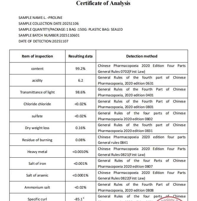 L-Proline Application 1