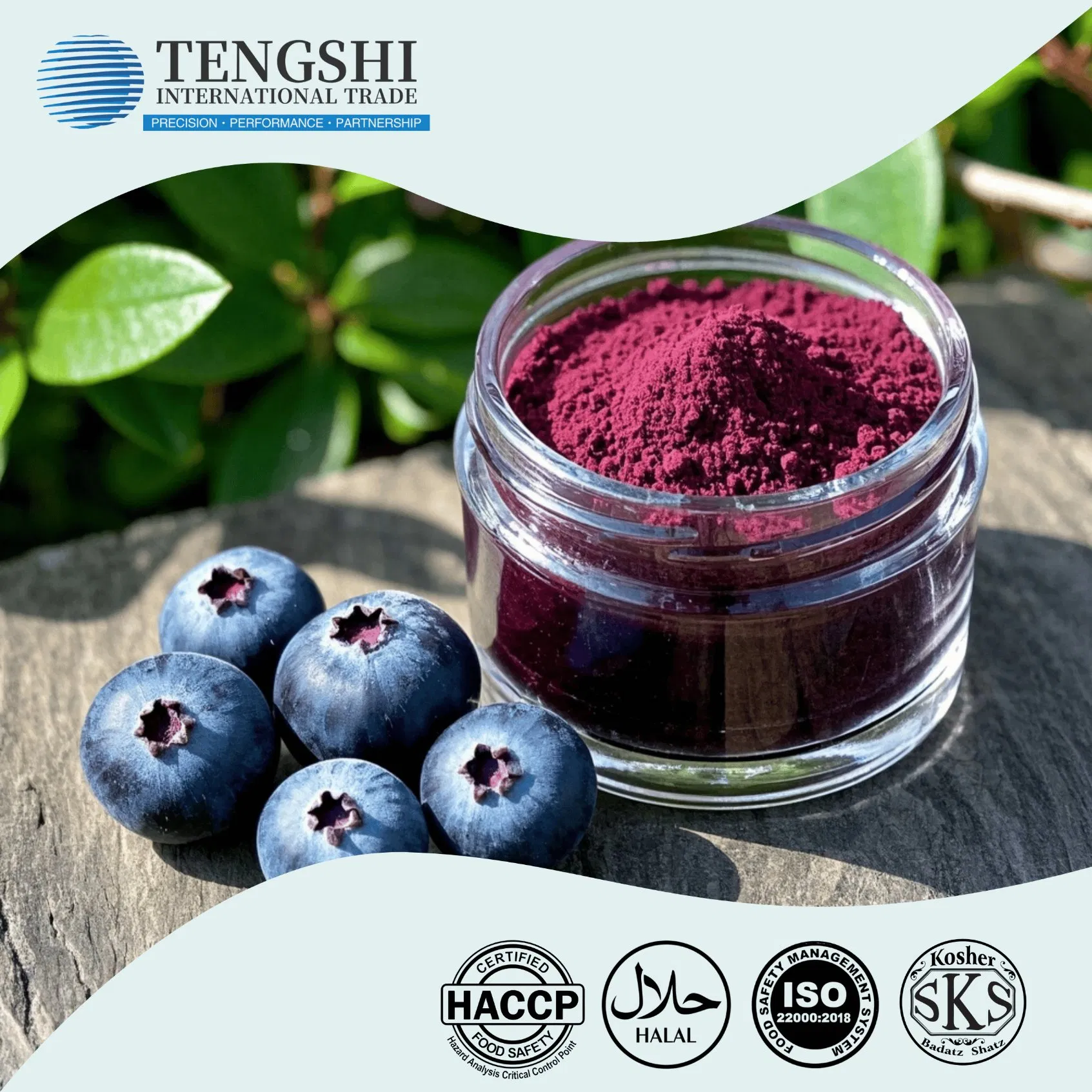Premium Quality Bilberry Anthocyanosides 40 Percent HPLC Analyzed Plant Based Ingredient