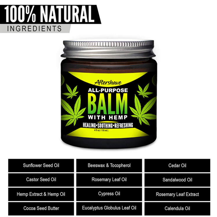 OEM Premium Natural Ingredients Organic Soothing After Shave for Men