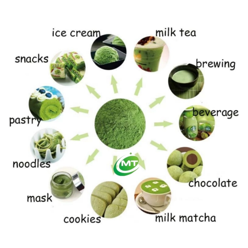 Organic Pure Japanese Matcha Powder Fine Ceremonial Grade Matcha Green Tea Powder