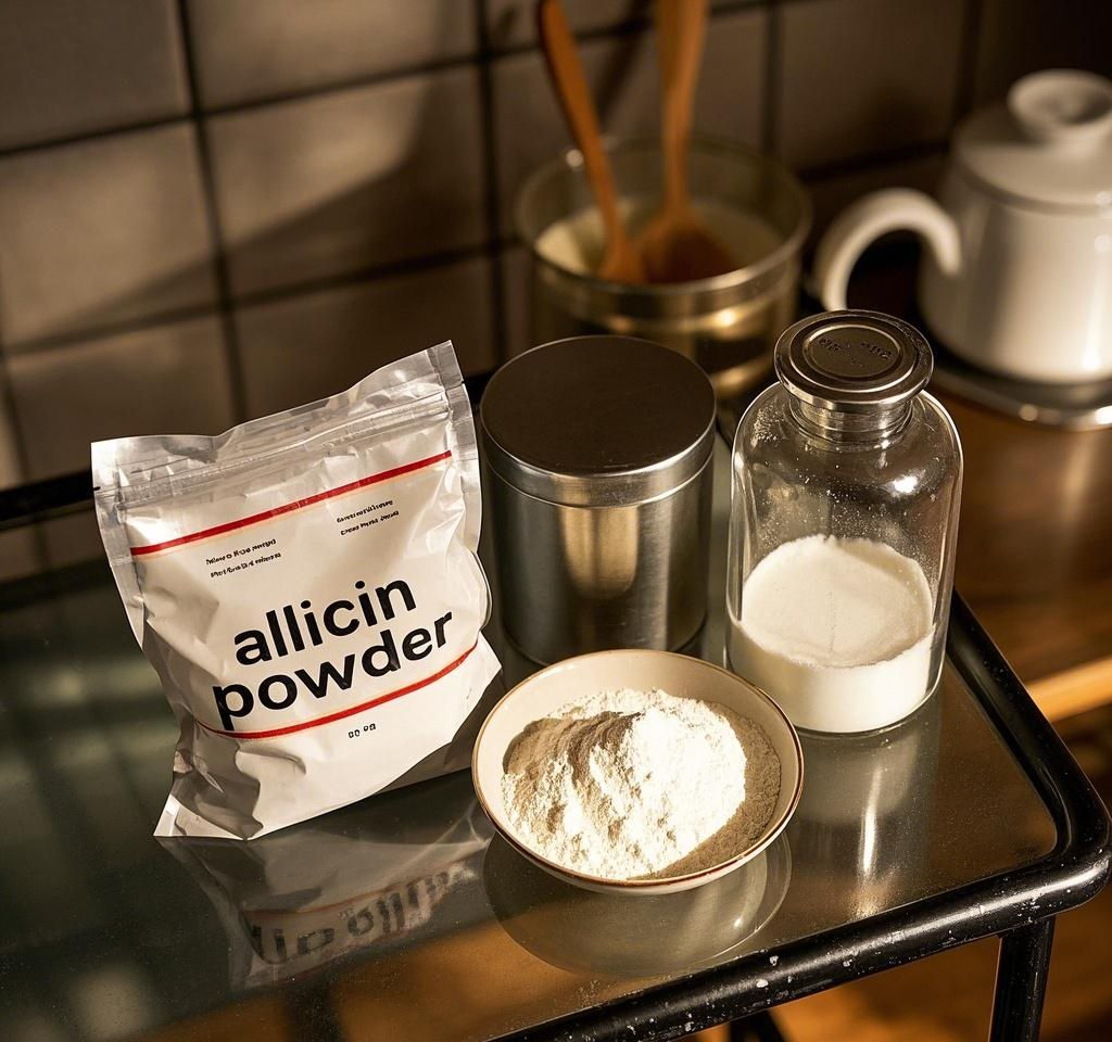 Natural Allicin Powder - Concentrated Active Ingredient, Sample Available