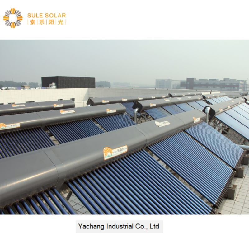 New Design Solar Thermal Panel and Heat Pump Heat Source Combined Best Commercial Solar Water Heater 500~2000L System