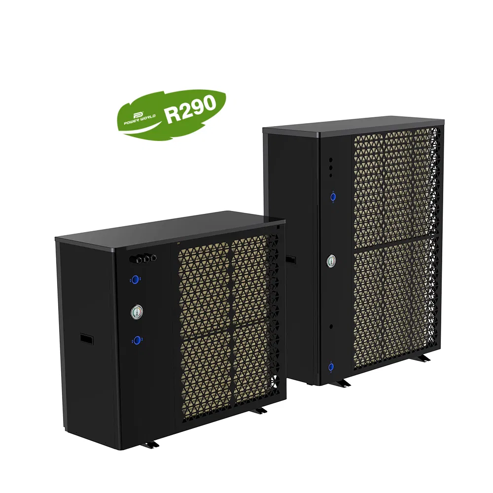 WiFi Control 5 Inch LCD Display New Energy Air Heat Pump