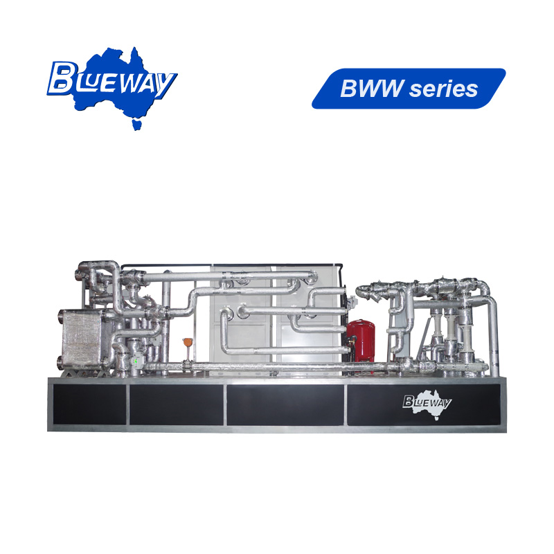 30HP Large Scale Geothermal Water Source Heat Pump with 60degrees