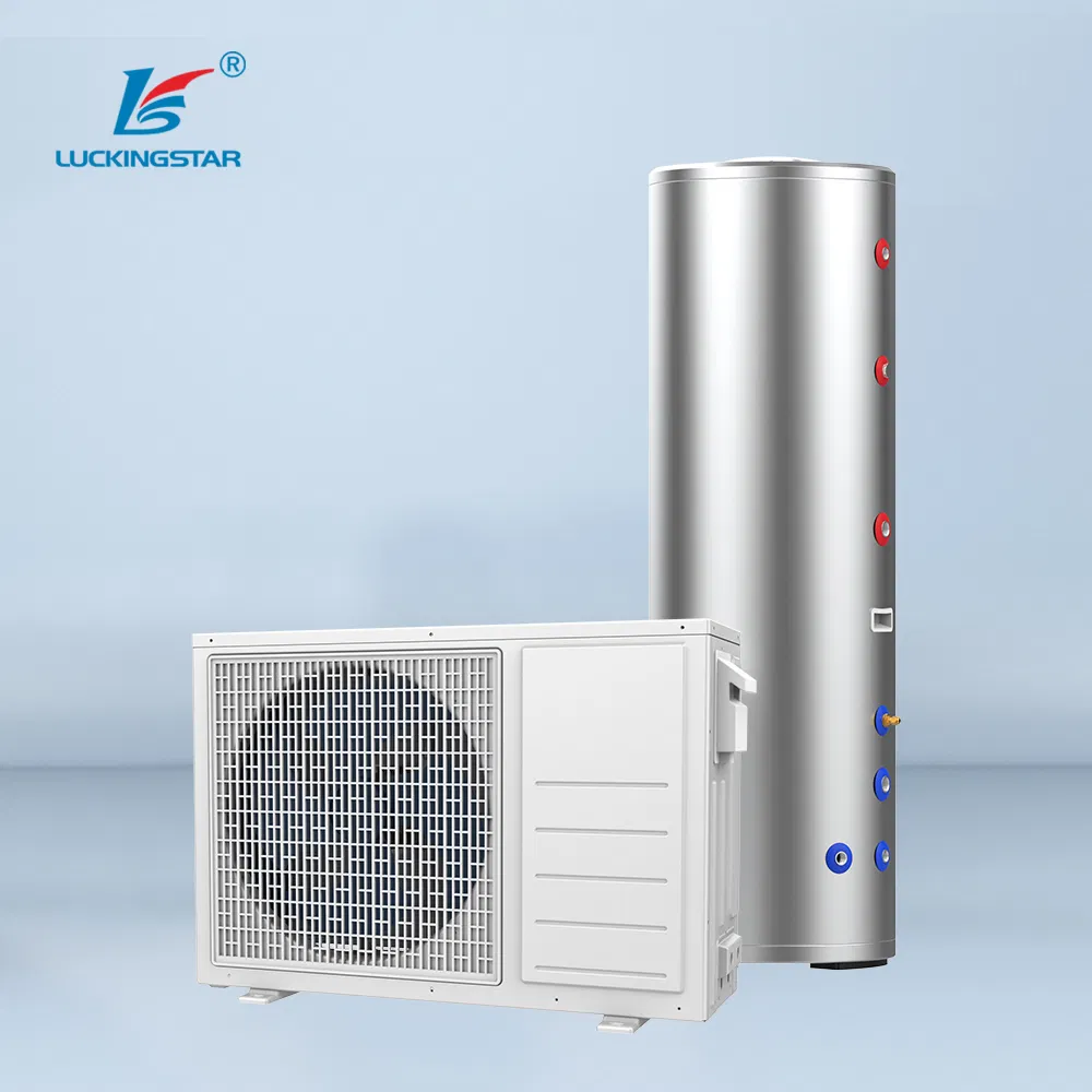 Chinese Factory Sales Multi-Purpose Dhw Water Heater Outdoor Unit Hybrid Electric Domestic Air Source Hot Water Heat Pump