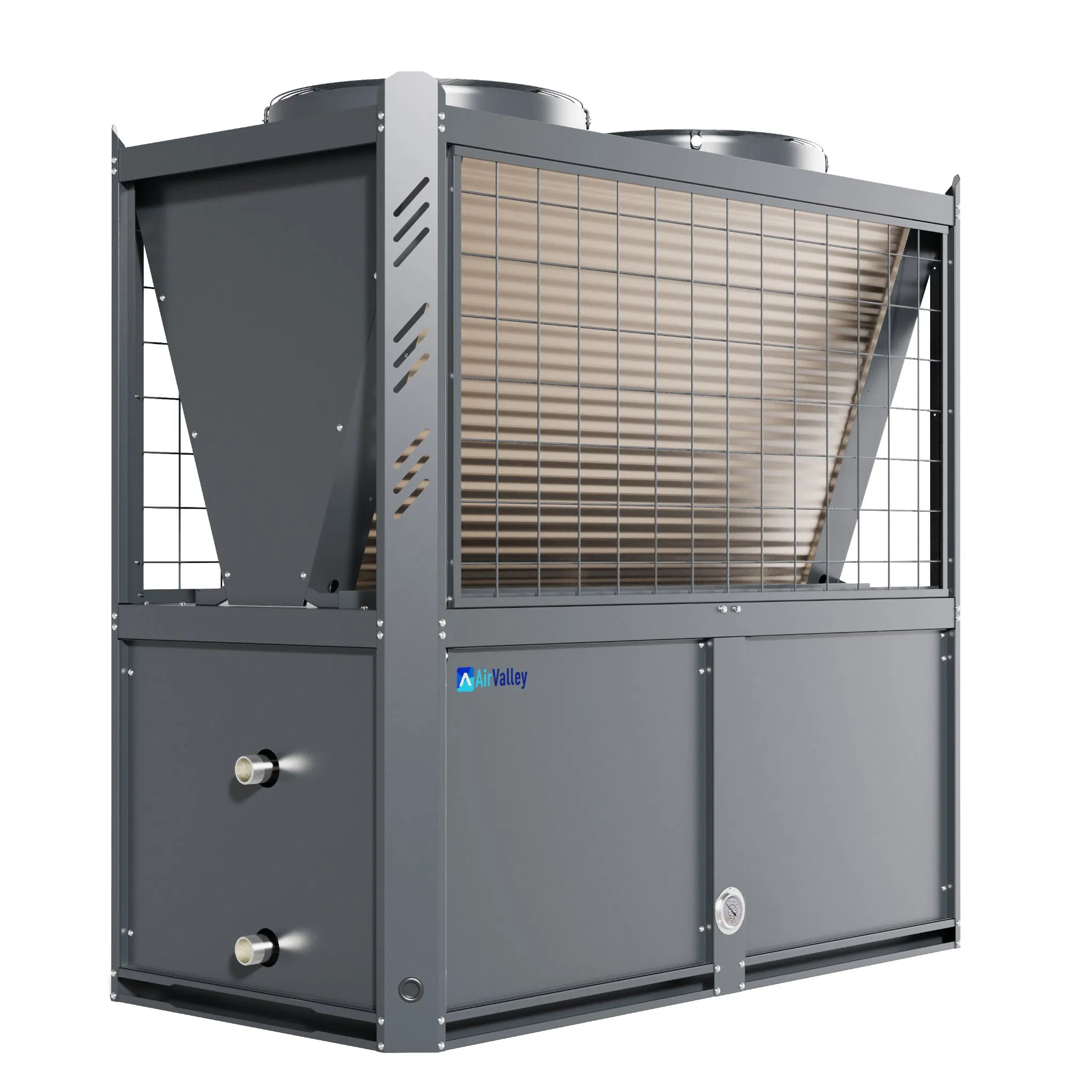 160kw Commercial DC Inverter Air to Water Heat Pump Heating + Cooling