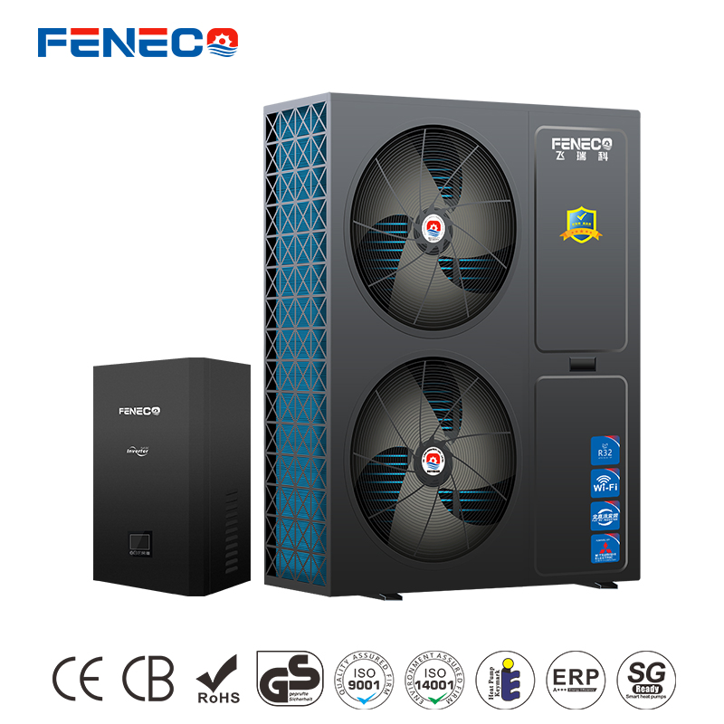 18 Kw Full DC Inverter Air Source Heat Pump Split Type with Defrosting Function