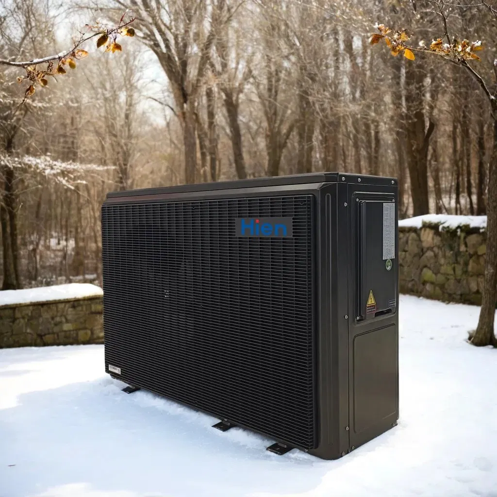 OEM R32 10kw Air Source Heat Pump for Dhw Domestic Hot Water Heating Pump