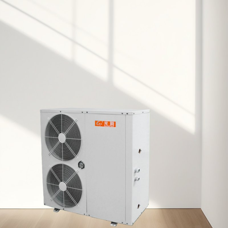 Commercial/Residential High Capacity Air to Water Heat Pump Air Source Water Heater for 24/7 Dhw Quiet Operation Durable