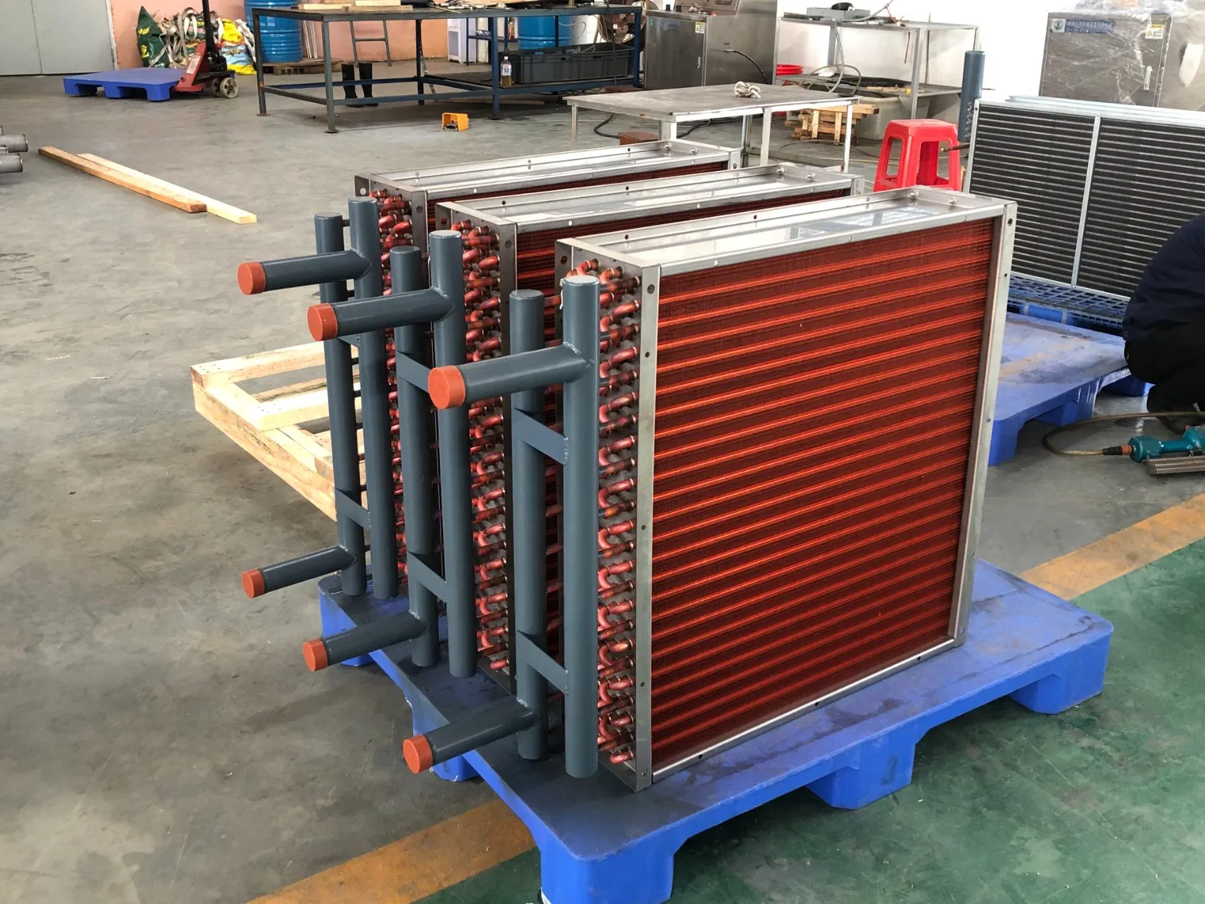 Shell and Tube Heat Exchanger for Large Capacity Heat Pumps