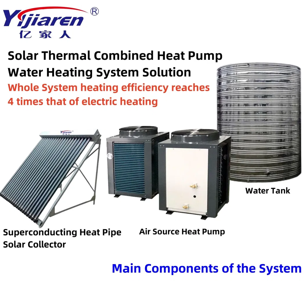 Solar Water Heater with Heat Pump