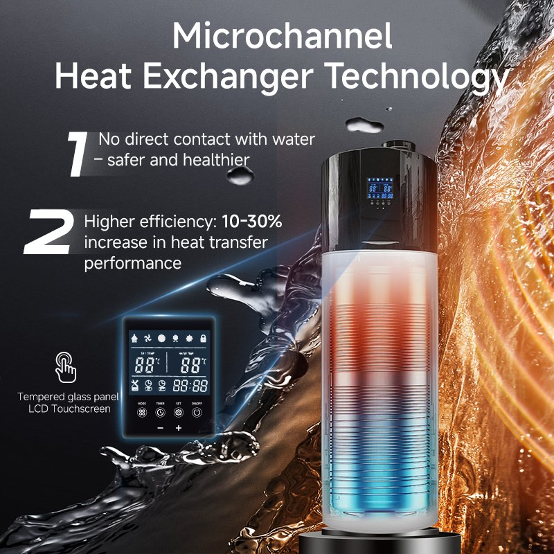 Domestic All in One Inverter Monoblock Hot Water Heat Pump for Home