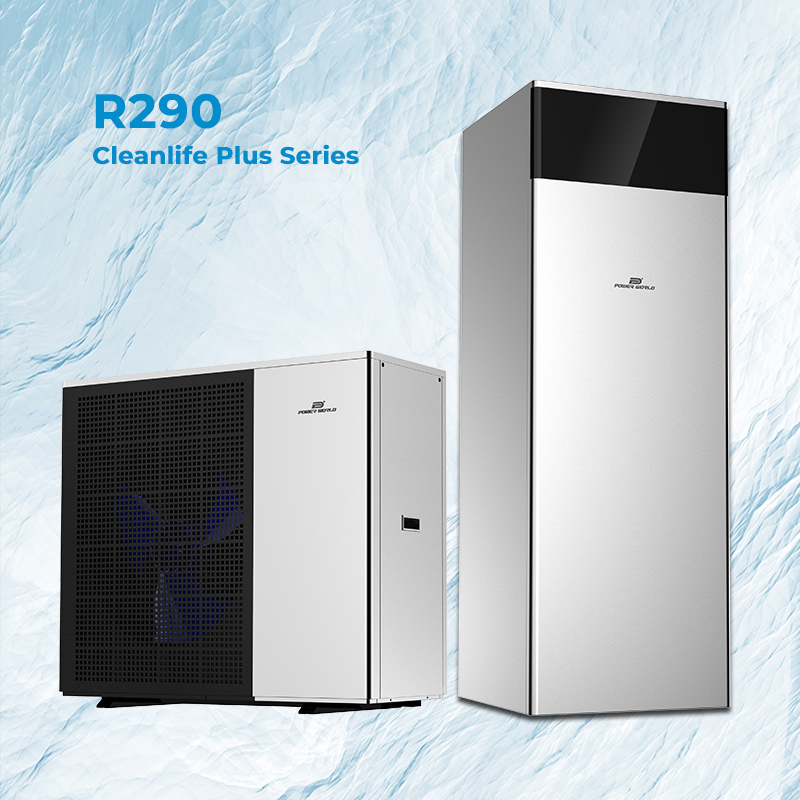 High Cop R290 Commercial Use Water Heater Split Type Heat Pump