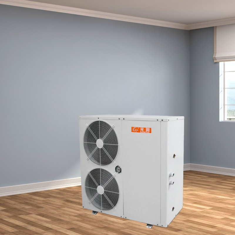 Commercial/Residential High Capacity Air to Water Heat Pump Air Source Water Heater for 24/7 Dhw Quiet Operation Durable