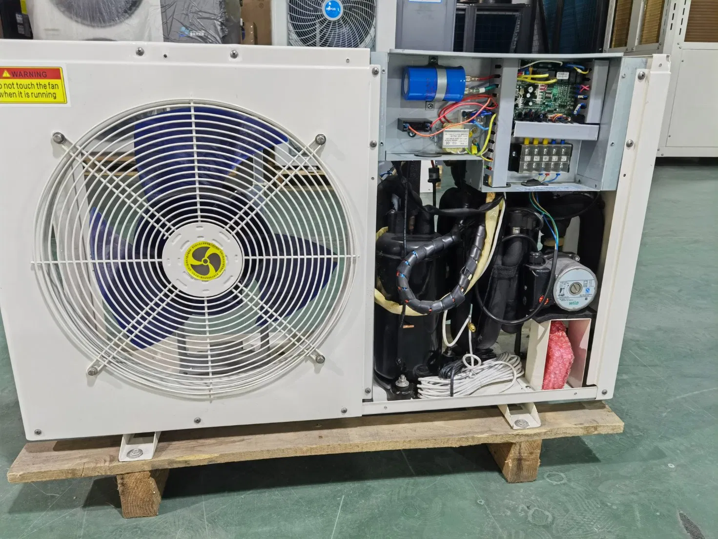 Imposol WiFi Domestic Water Heater Hot Water Recirculation Air Source Air to Water Heat Pump for Households