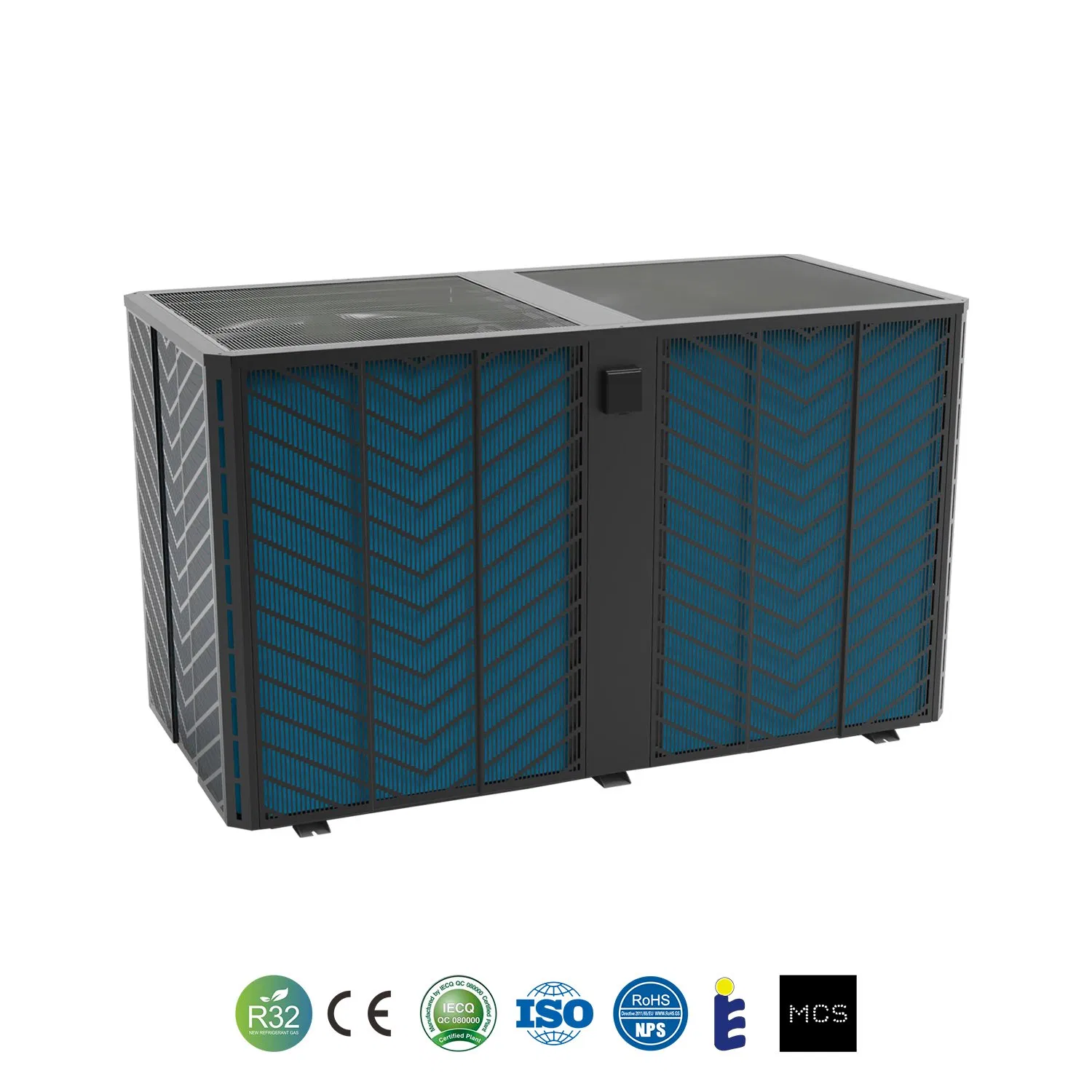 China Heat Pump Water Air to Commercial Swimming Pool Heater with CE