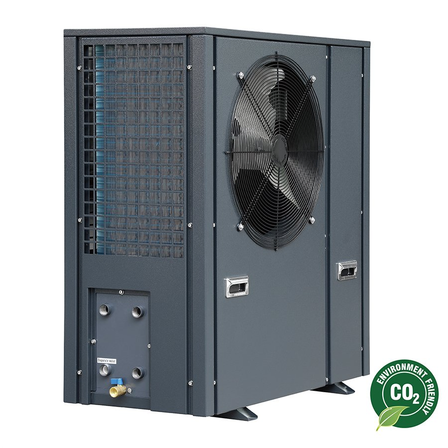 Air to Water Heat Pump with Carbon Dioxide Refrigerant