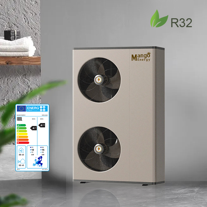 Mango Energy Space Cooling Heating Dhw Monoblock Multifunction Evi Air to Water Heat Pump