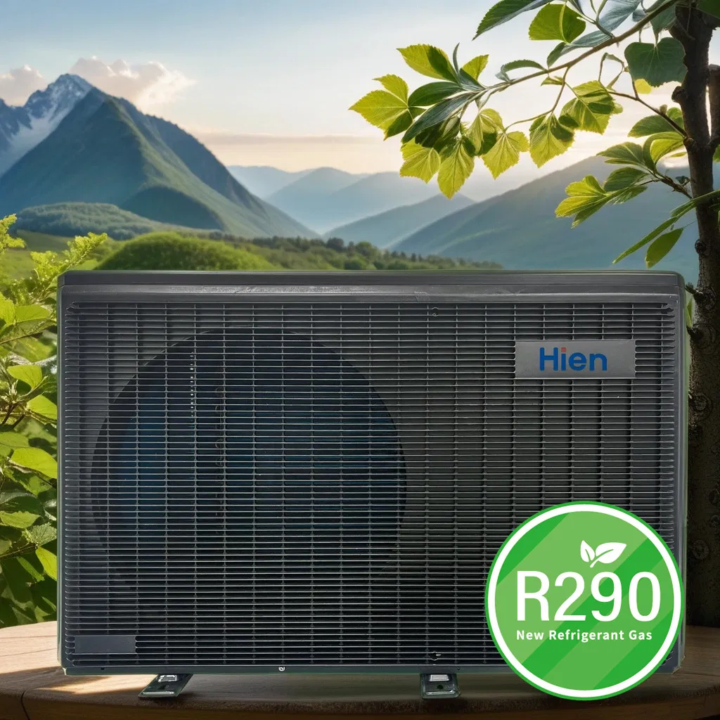 Hien China Multifunction R290 Residential Heat Pump for Heating Cooling