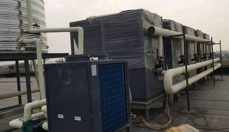 -25c Split Type Evi Air Source Heat Pump for Water and Floor Heating