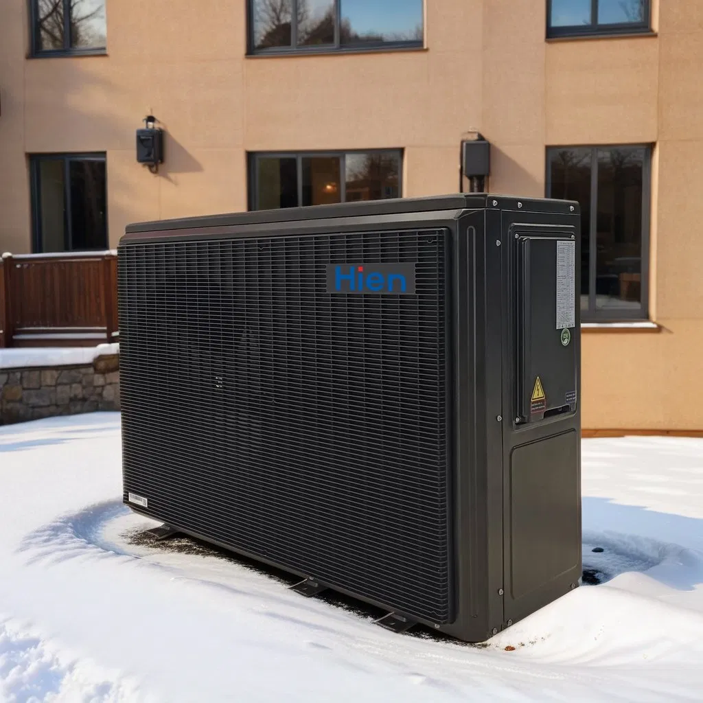 OEM R32 10kw Air Source Heat Pump for Dhw Domestic Hot Water Heating Pump