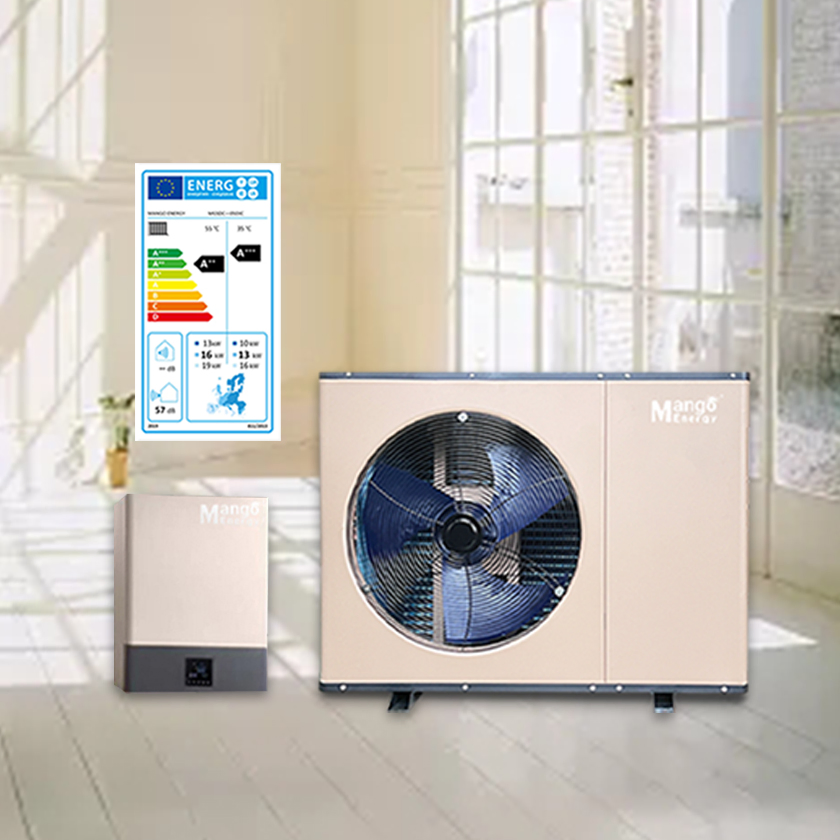 a+++ Mango DC Inverter Split Type Air to Water Heat Pump Water Heater Hot Water Heat Pump