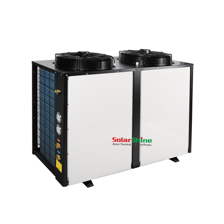 Commercial CO2 Heat Pump R32/R410 Refrigerant Air Source Heat Pump Air to Water Inverter Commercial Heat Pump Water Heater