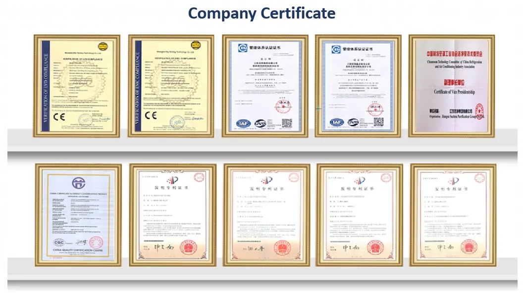 Certifications