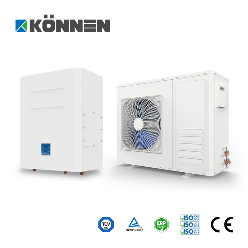 R32 DC Inverter Air to Water Heat Pump Split Type ERP a+++ WiFi