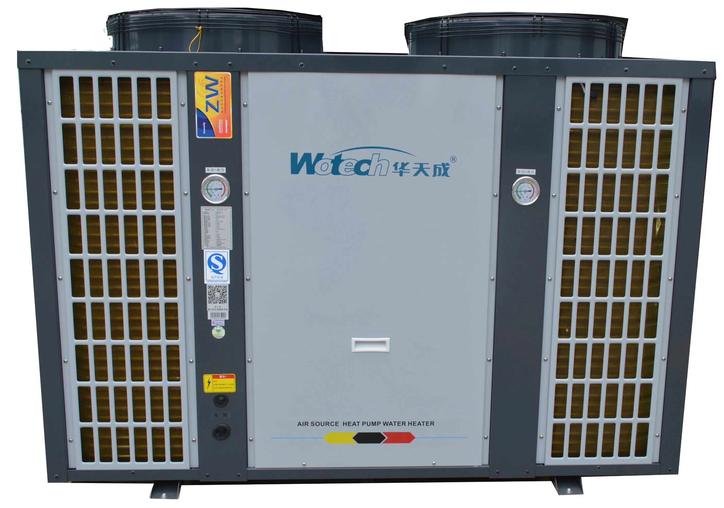 80kw environment Friendly CE/CB R410A Commercial on/off Air to Water Heat Pump for Sanitary Hot Water