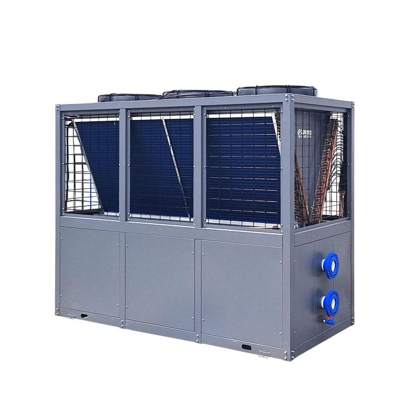 Commercial 34kw Air Source Heat Pump Smart APP WiFi Control Electric Households Hotels Refrigerant Metal Hot Water