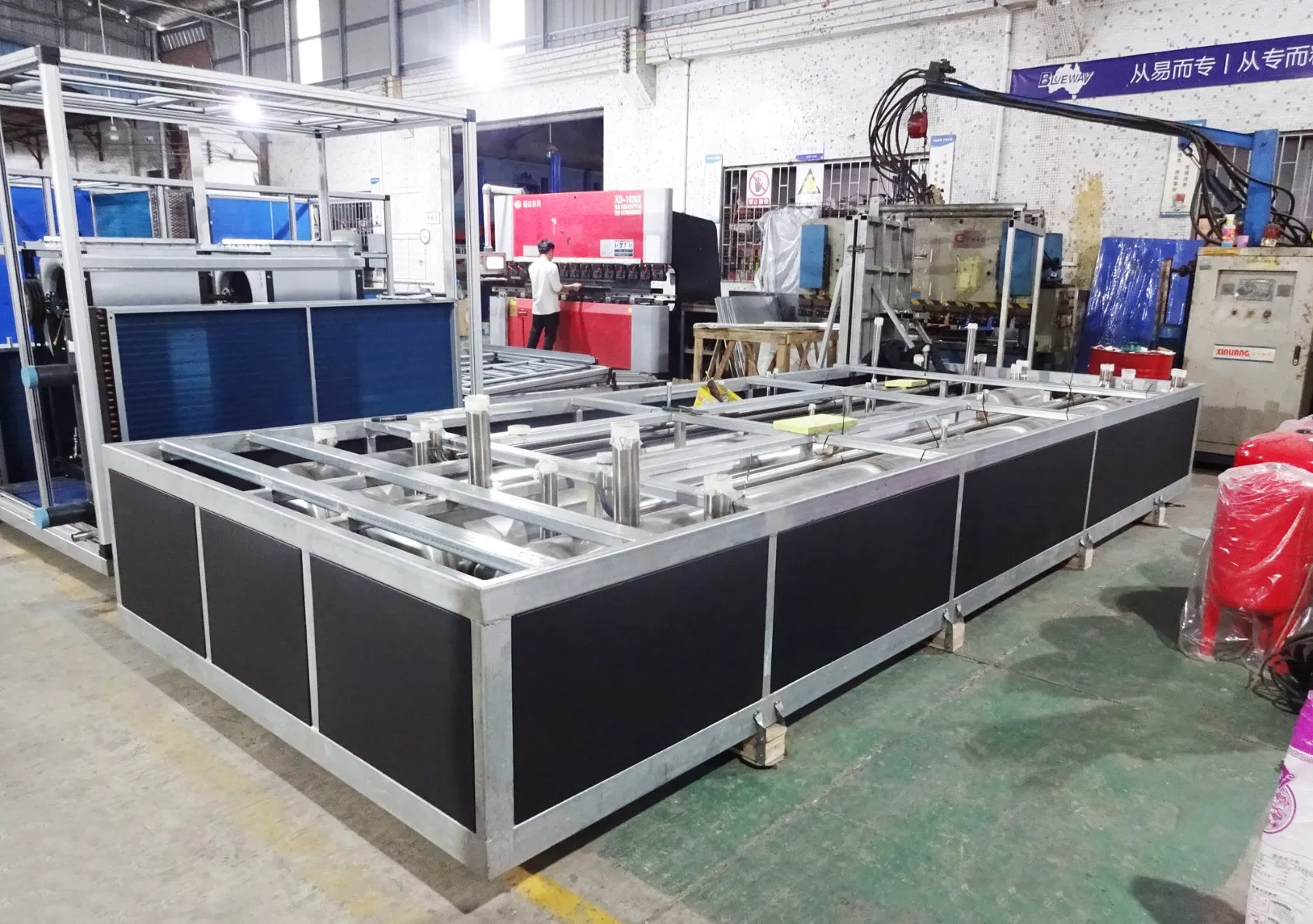 30HP Large Scale Geothermal Water Source Heat Pump with 60degrees