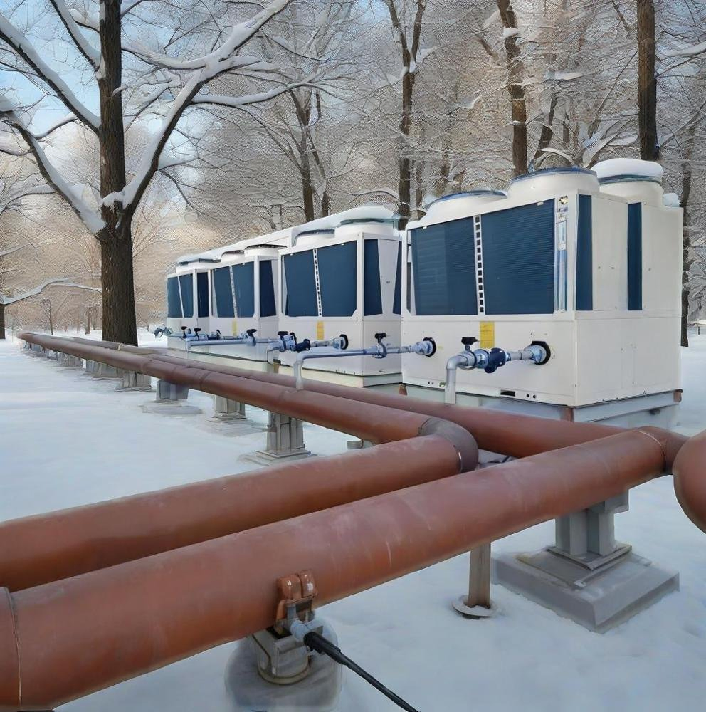 Factory Hospital Geothermal Heating and Cooling Air Source Heat Pump with Energy Saving Heat Pump