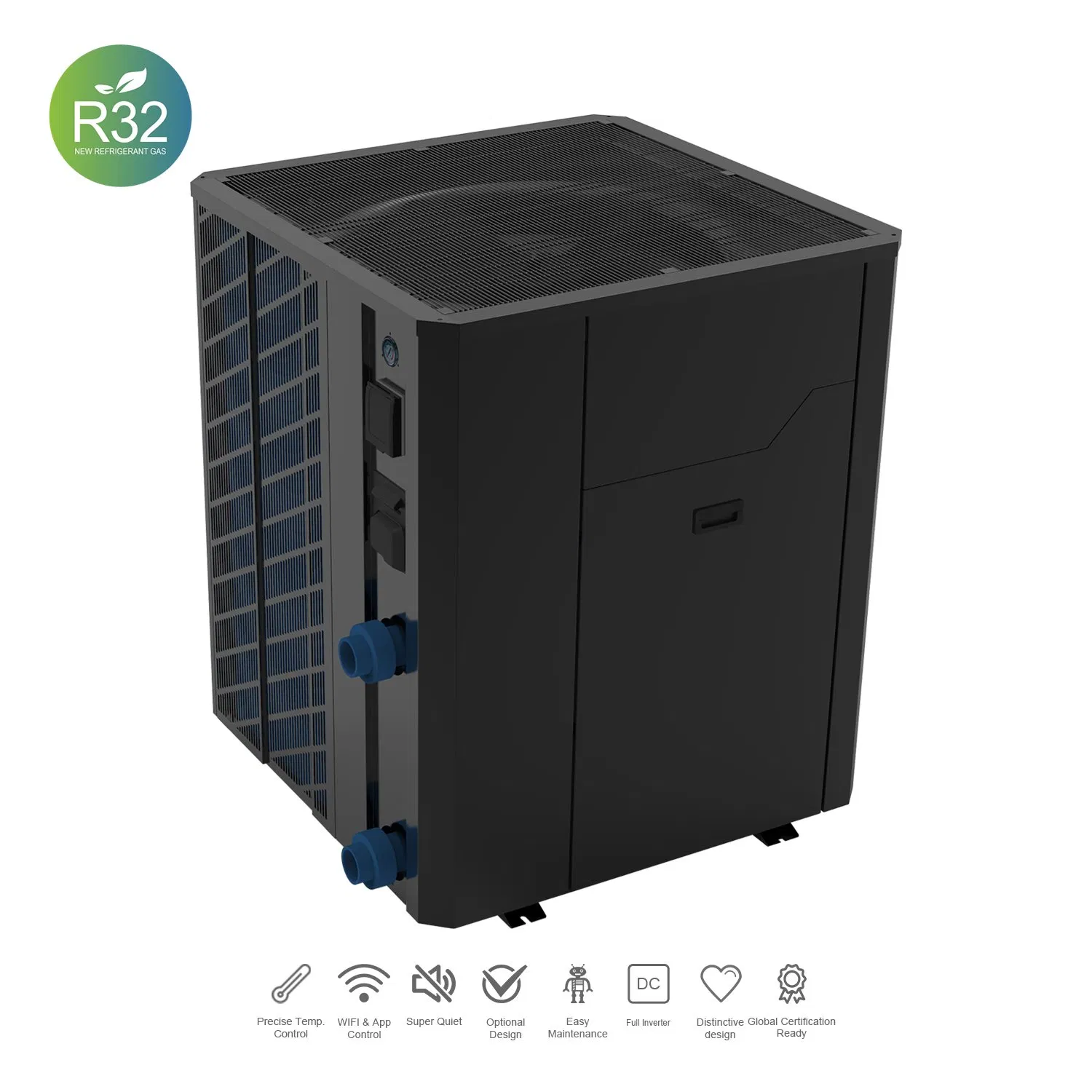 Commercial Swimming Pool Heat Pump Water Heater with ERP a++