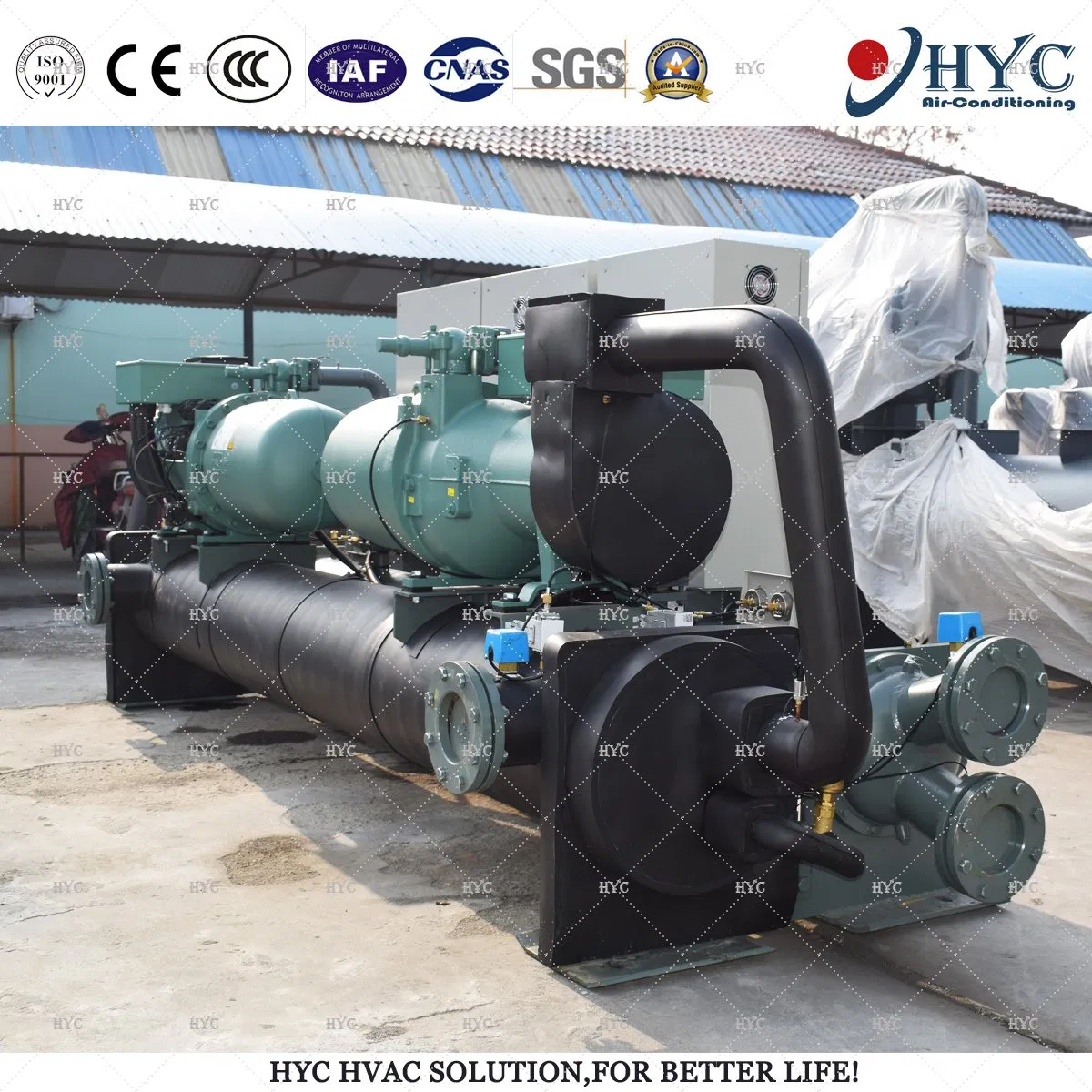 Water Cooled Screw Water Chiller/Geothermal Ground Source Heat Pump
