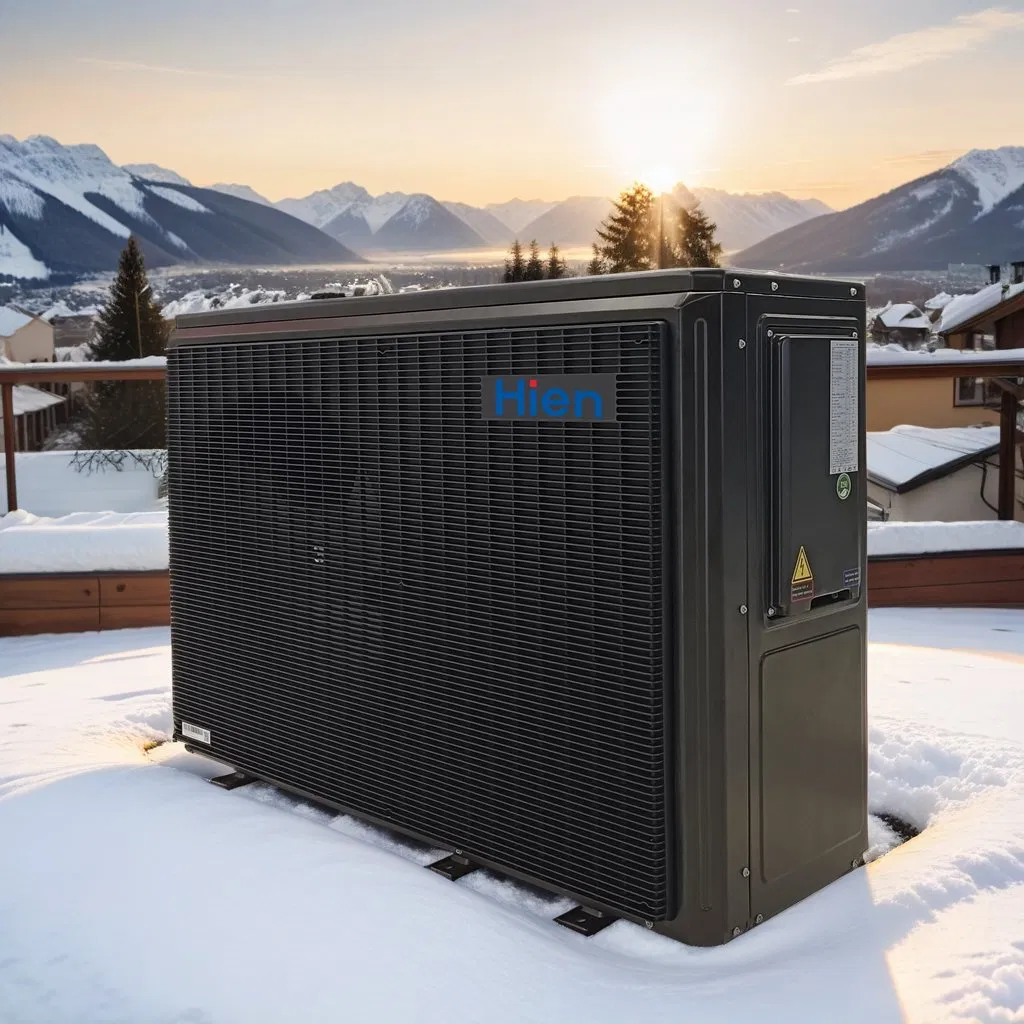 OEM R32 10kw Air Source Heat Pump for Dhw Domestic Hot Water Heating Pump