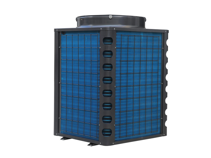 Commercial 34kw Air Source Heat Pump Smart APP WiFi Control Electric Households Hotels Refrigerant Metal Hot Water