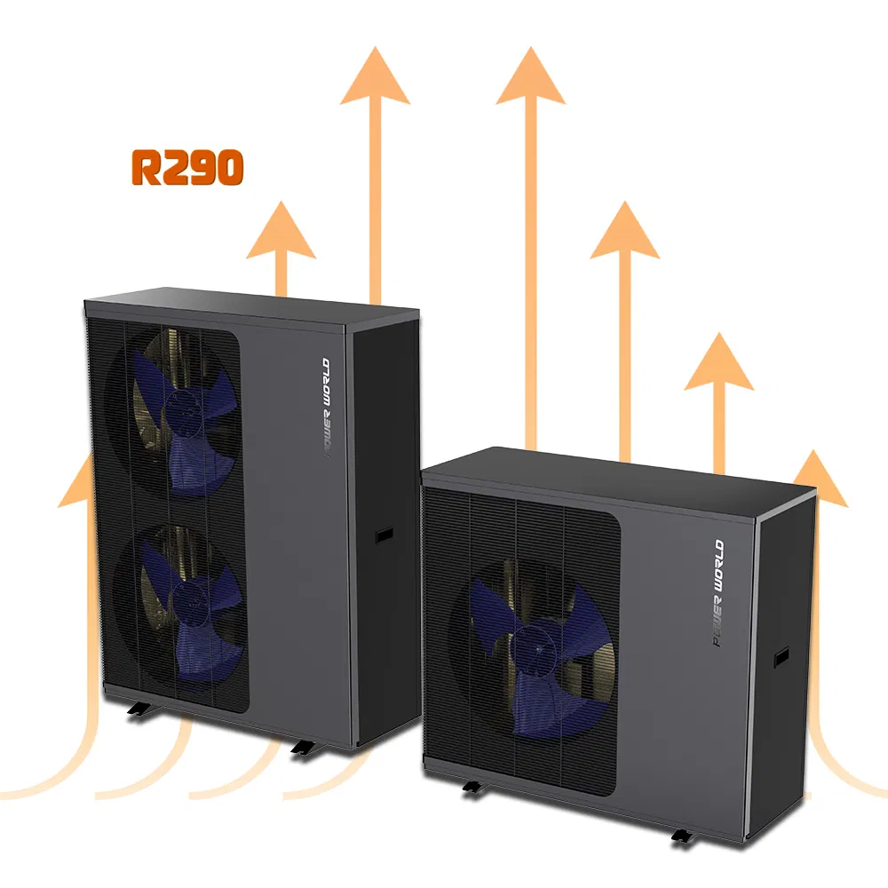 CE Low Temperature -25 Degree Evi Full Inverter R290 Heat Pump