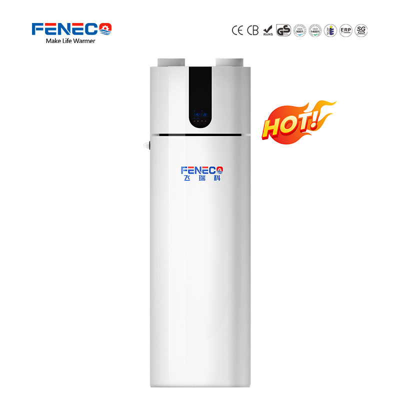 All in One Heat Pump Water Heater 60 Degree Outlet Hot Water High Cop with CE, Key Mark, TUV Air to Water Heater Air Source