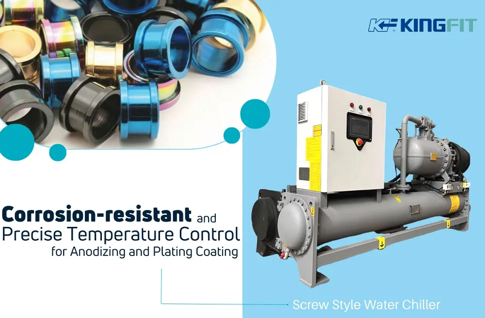 High Temperature Anti-Corrosion Industrial Water-Cooled Screw Heat Pump