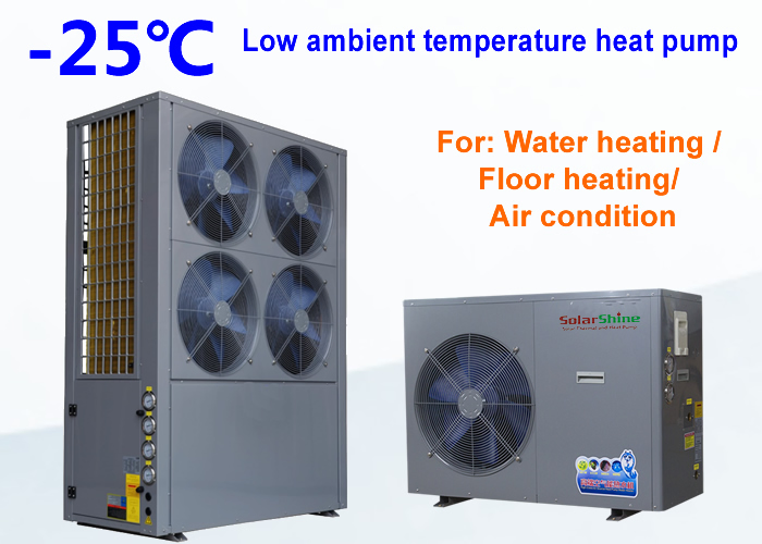 -25c Split Type Evi Air Source Heat Pump for Water and Floor Heating
