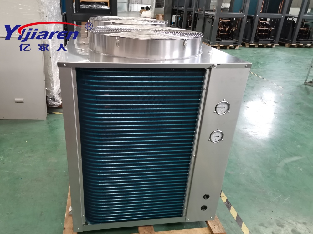 Intelligent Control Panel Monoblock Air to Water Heat Pump Industrial Water Heater Heating System