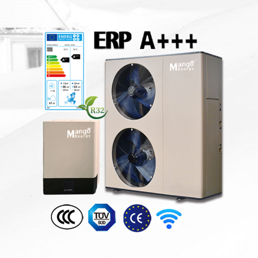 a+++ Mango DC Inverter Split Type Air to Water Heat Pump Water Heater Hot Water Heat Pump