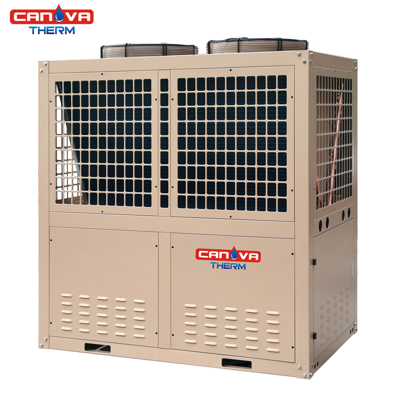 High Cop 87.4kw Copeland Compressor Commercial Heat Pump Water Heaters for Heating