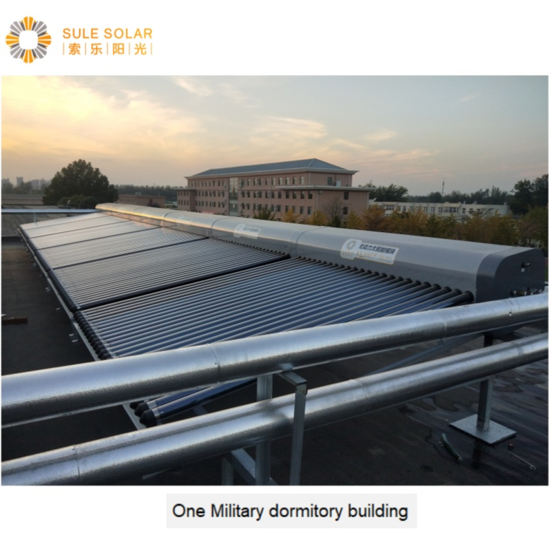 New Design Solar Thermal Panel and Heat Pump Heat Source Combined Best Commercial Solar Water Heater 500~2000L System