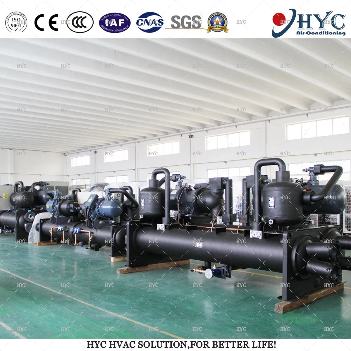 Water Cooled Screw Water Chiller/Geothermal Ground Source Heat Pump