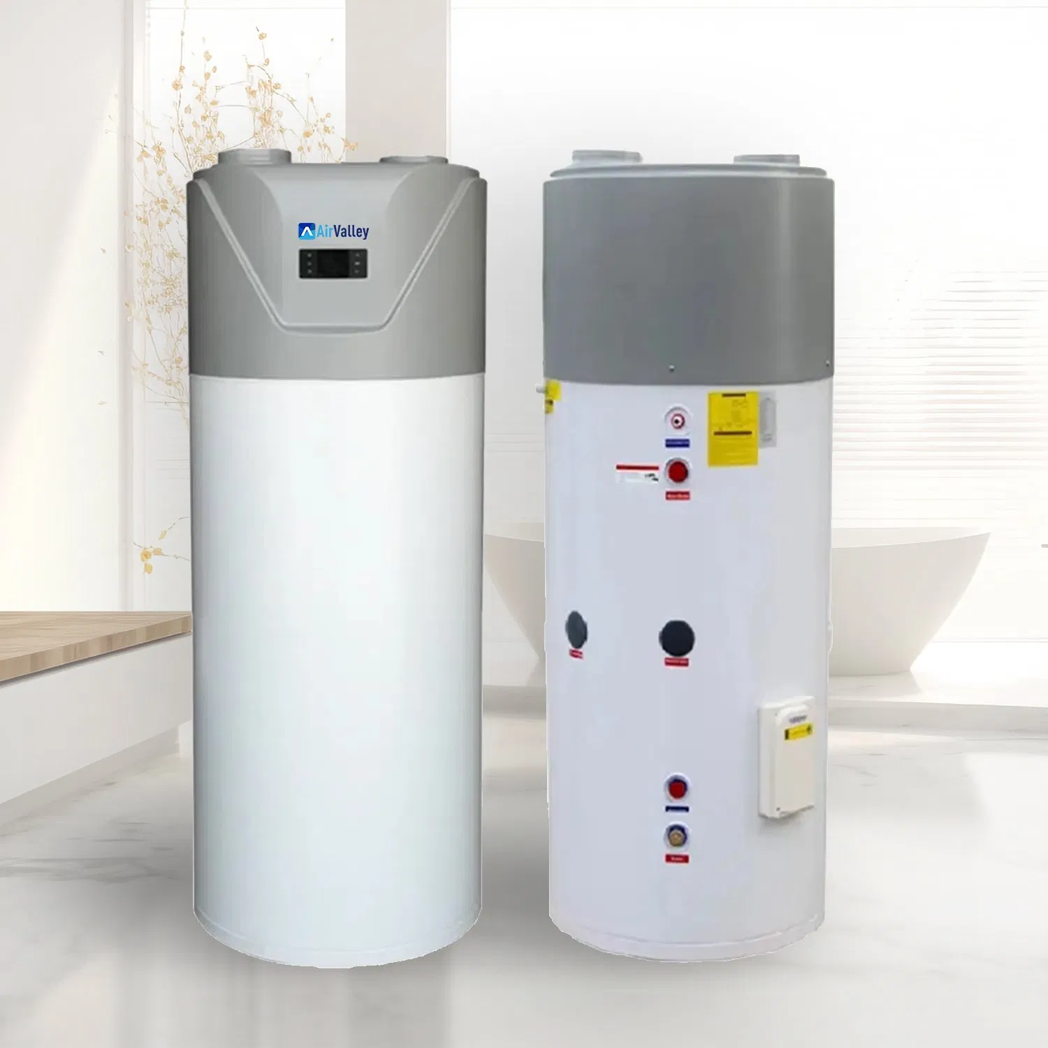 R290 All in One Air Source Heat Pump Water Heater 200L Wholesale Price