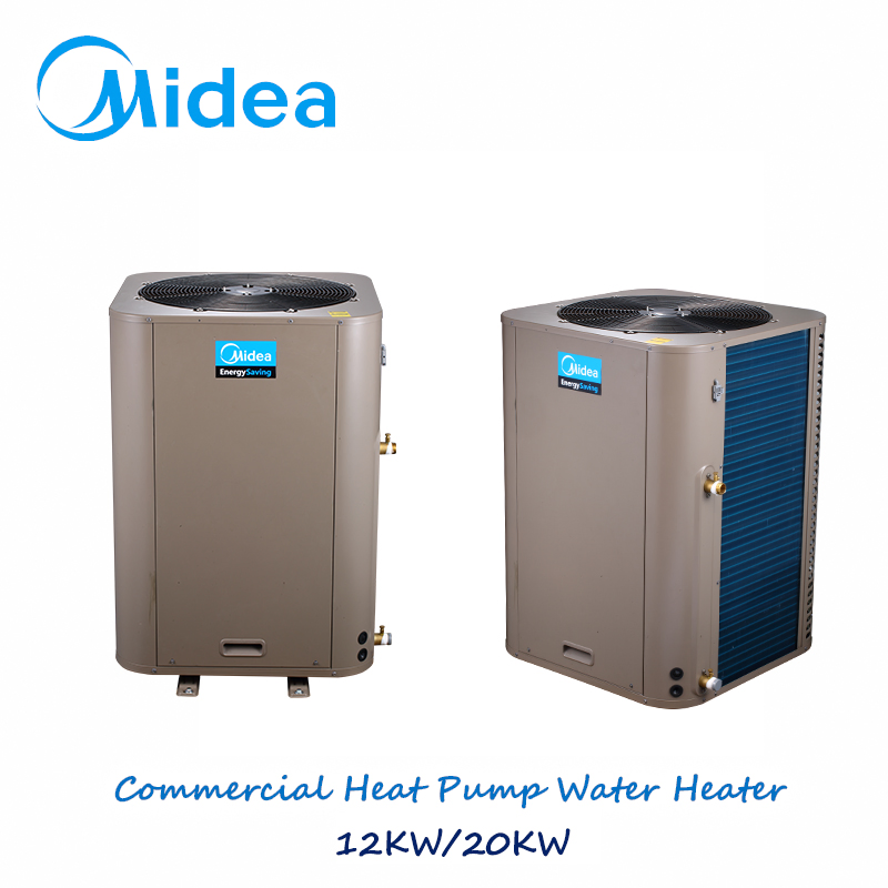 Midea Good Quality Commercial Air Source Heat Pump Water Heater 210kw with Modbus Function Outwater Temp 48--60 Degrees Celsius