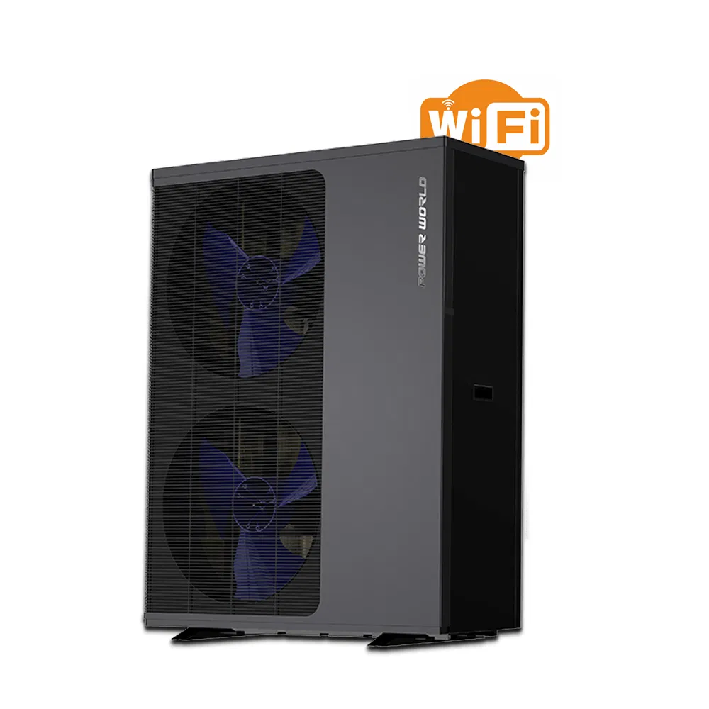 WiFi Control 5 Inch LCD Display New Energy Air Heat Pump